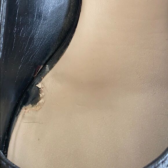 Franco Sarto Black Leather Pumps - Picture 10 of 10